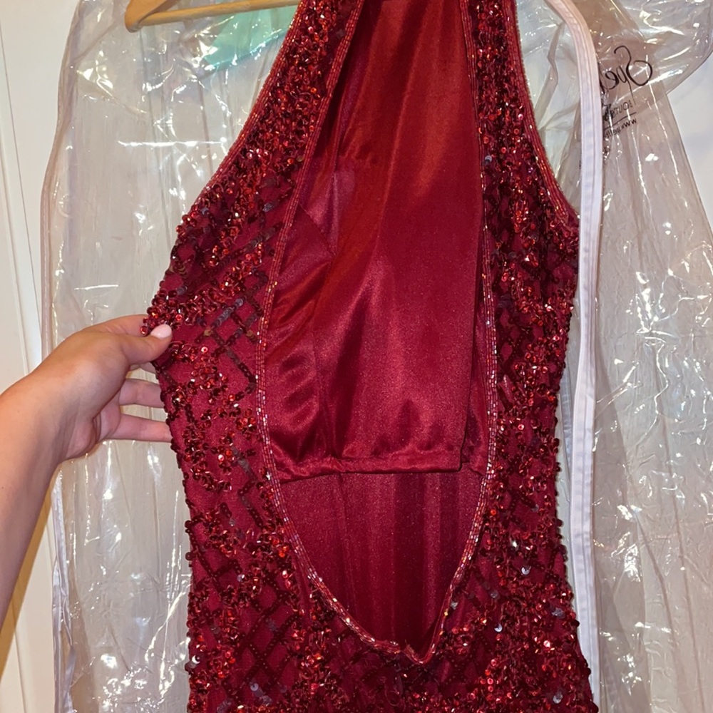 Red Prom Dress - Picture 3 of 4